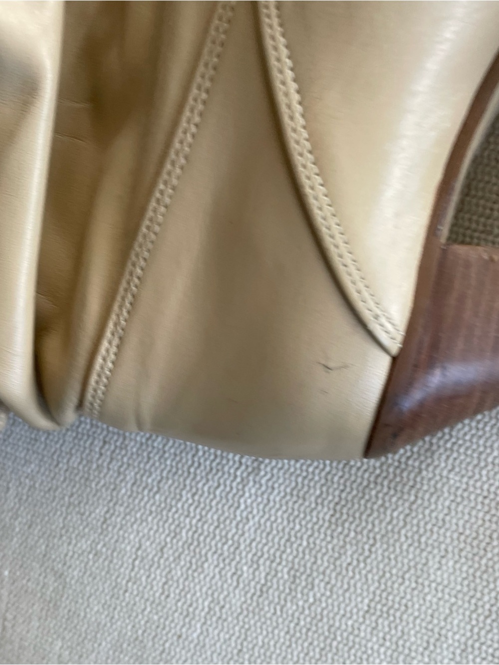 Vintage Dingo Heeled Cream Booties - Picture 7 of 14
